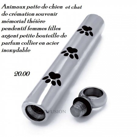 Animaux patte de chien de crémation 